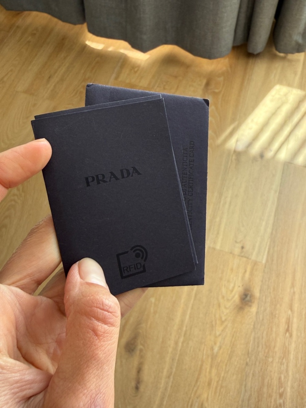 Prada Padette Nappa Leather Tote Bag Black OS - Picture 11 of 13